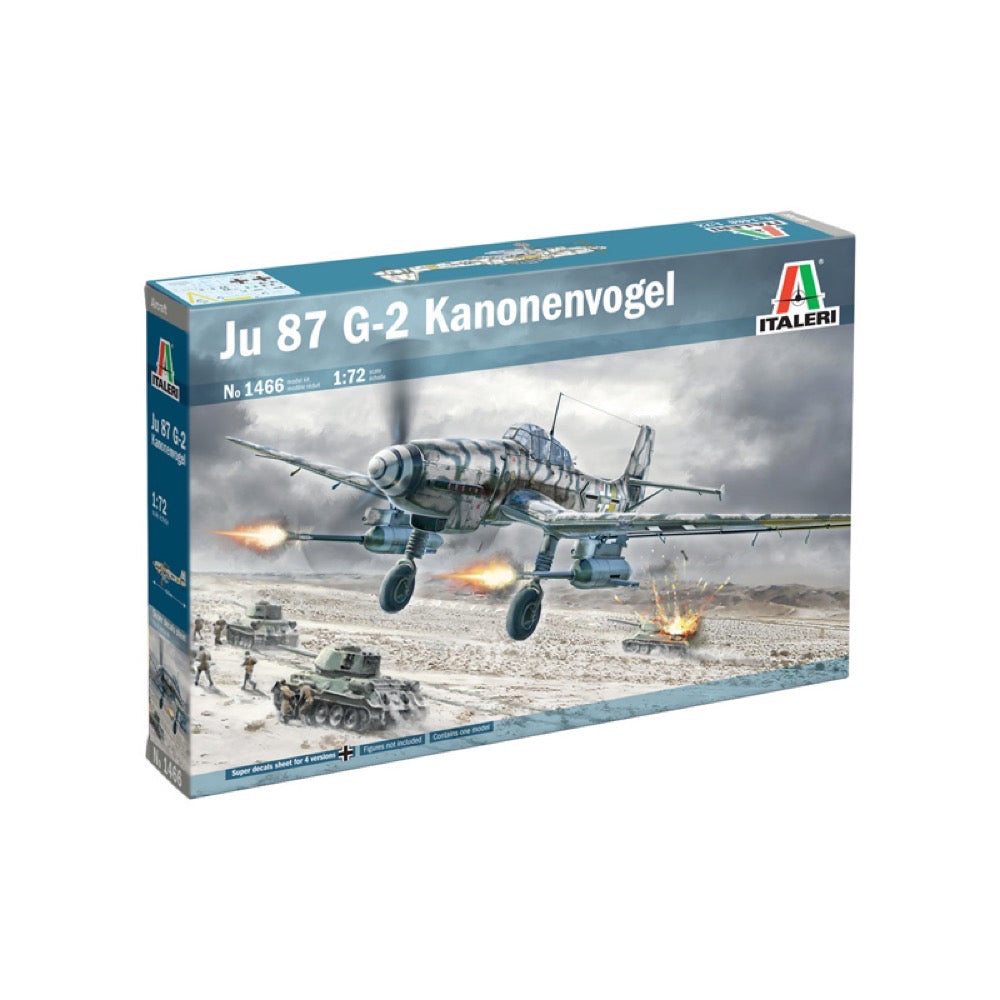 Italeri 1466 1/72 Junkers Ju 87 G-2 Kanonenvogel