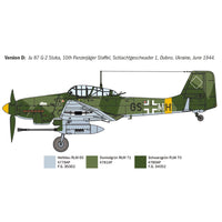 Italeri 1466 1/72 Junkers Ju 87 G-2 Kanonenvogel