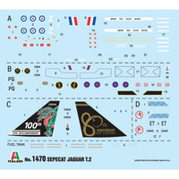 Italeri 1470 1/72 Jaguar T.2 R.A.F. Trainer