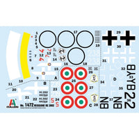 Italeri 1472 1/72 Reggiane Re.2002 Ariete 8001283014724