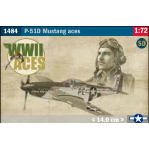 Italeri 1484S 1/72 North American P-51D Mustang Aces