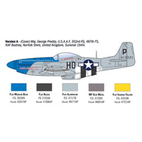 Italeri 1484S 1/72 North American P-51D Mustang Aces