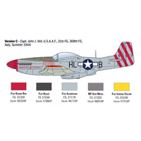 Italeri 1484S 1/72 North American P-51D Mustang Aces
