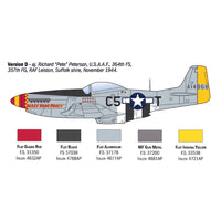 Italeri 1484S 1/72 North American P-51D Mustang Aces