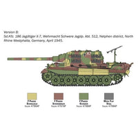 Italeri 15770 1/56 Sd Kfz 186 Jagdtiger
