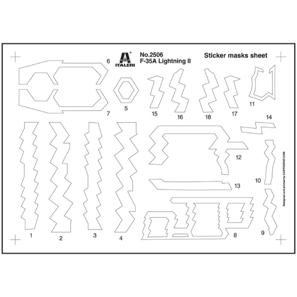 Italeri 2506 1/32 Lockheed Martin F-35A Lightning II (RAAF Decals)