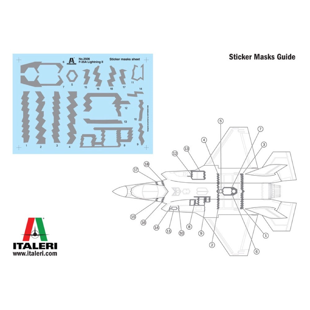 Italeri 2506 1/32 Lockheed Martin F-35A Lightning II (RAAF Decals)
