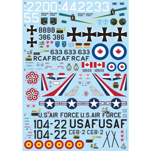 Italeri 2509 1/32 TF-104G