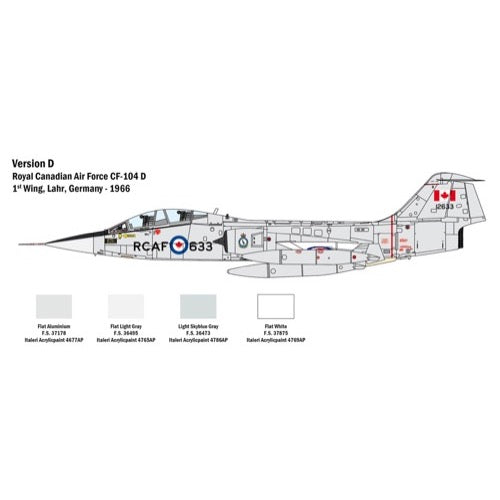 Italeri 2509 1/32 TF-104G