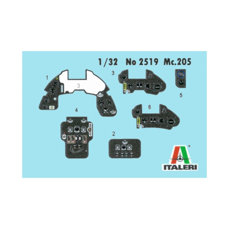 Italeri 2519S 1/32 Macchi MC.205 Veltro