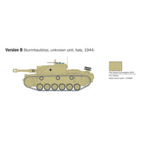 Italeri 25756 1/56 StuG III - Sturmhaubitze 105