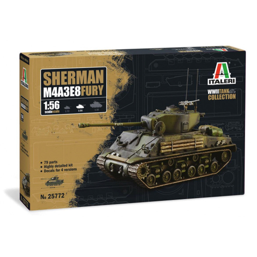 Italeri 25772 1/35 M4A3E8 Sherman Fury