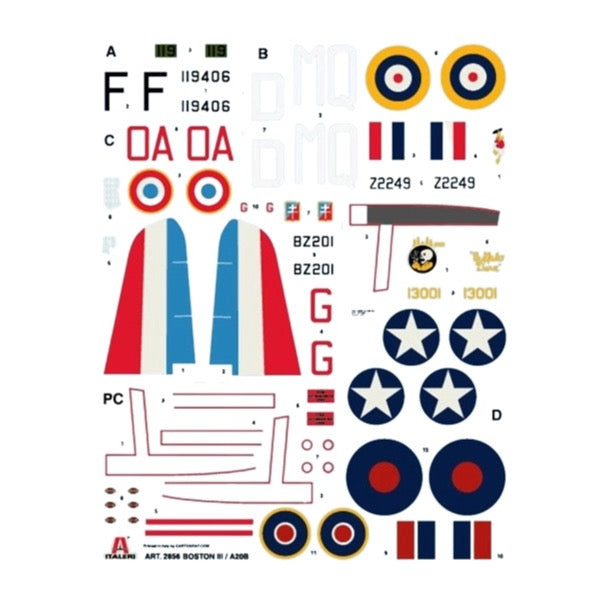 Italeri 2656S 1/48 Douglas A-20B / Boston III