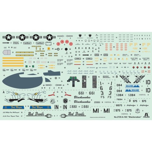Italeri 2725 1/48 A10C Blacksnakes