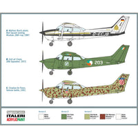 Italeri 1/48 Cessna 172 Skyhawk II 1987 Landing on Red Square