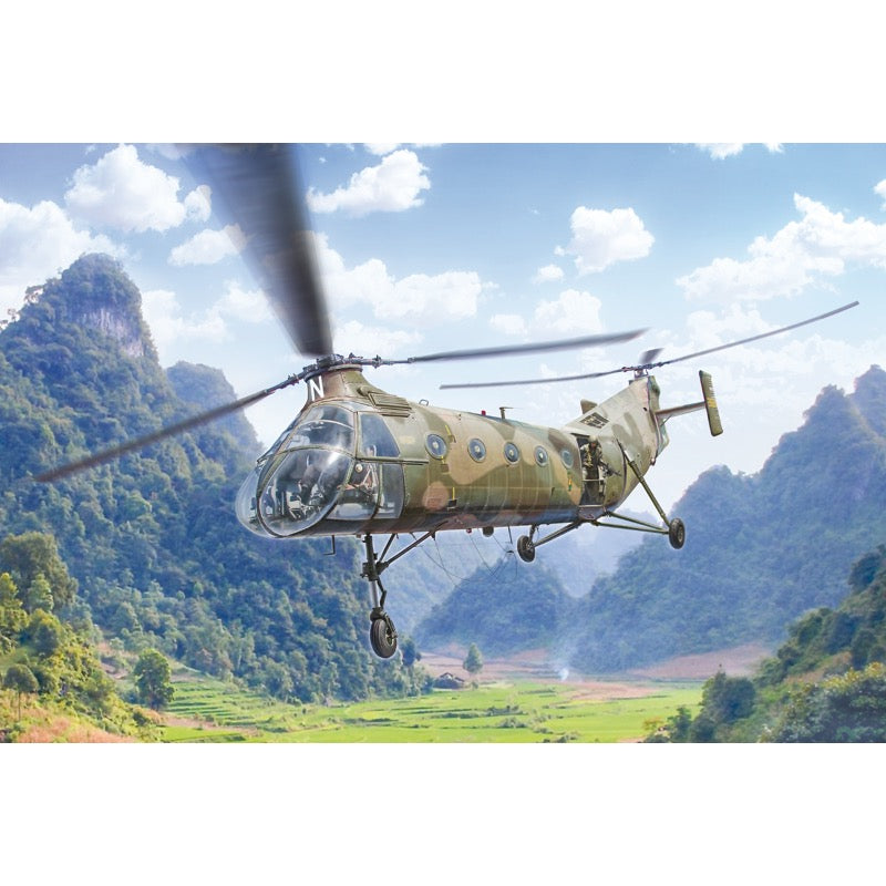Italeri 2774 1/48 H-21C Flying Banana Gunship New Parts Photo Etch Sheet Plastic Model Kit