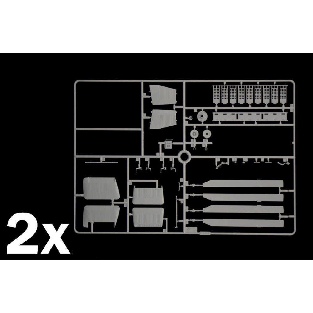 Italeri 2774 1/48 H-21C Flying Banana Gunship New Parts Photo Etch Sheet