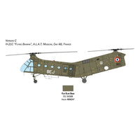 Italeri 2774 1/48 H-21C Flying Banana Gunship New Parts Photo Etch Sheet