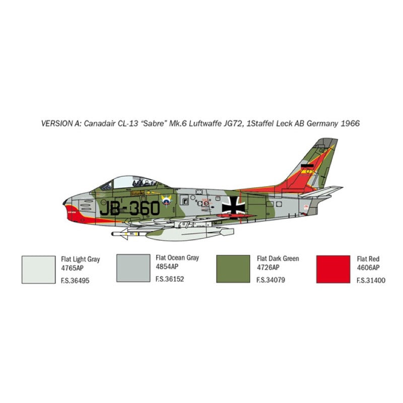 Italeri 2799 1/48 F-86E Sabre