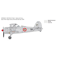 Italeri 2801 1/48 Fiat CR42 Falco Battle of Britain 80th Anniversary with Photo-Etched Parts