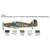 Italeri 2802 1/48 Hurricane Mk.1 Battle of Britain