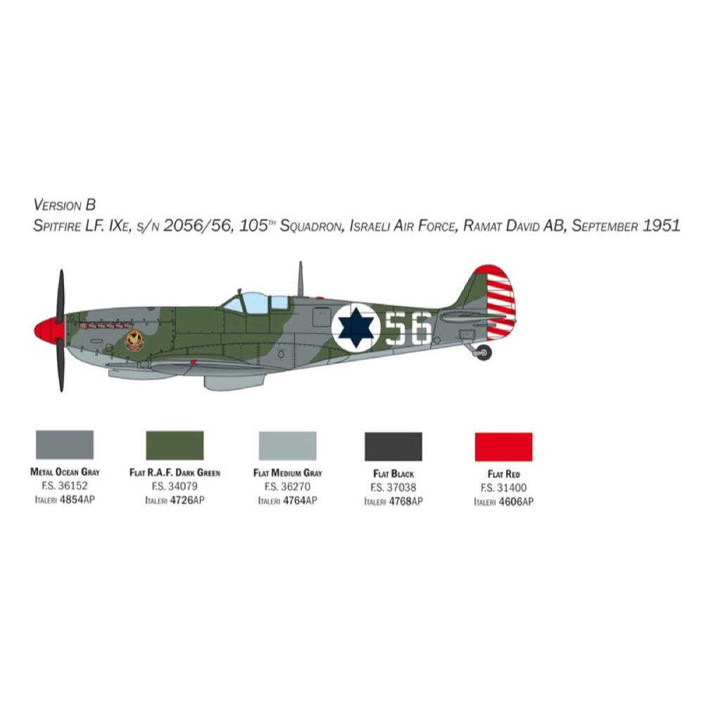 Italeri 2804S 1/48 Spitfire Mk IX