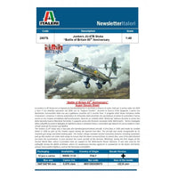 Italeri 2807 1/48 Ju-87B Stuka Super Decals Battle of Britain 80th Anniversary