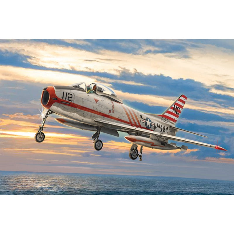 Italeri 2811 1/48 FJ-2/3 Fury with Super Decal Sheet