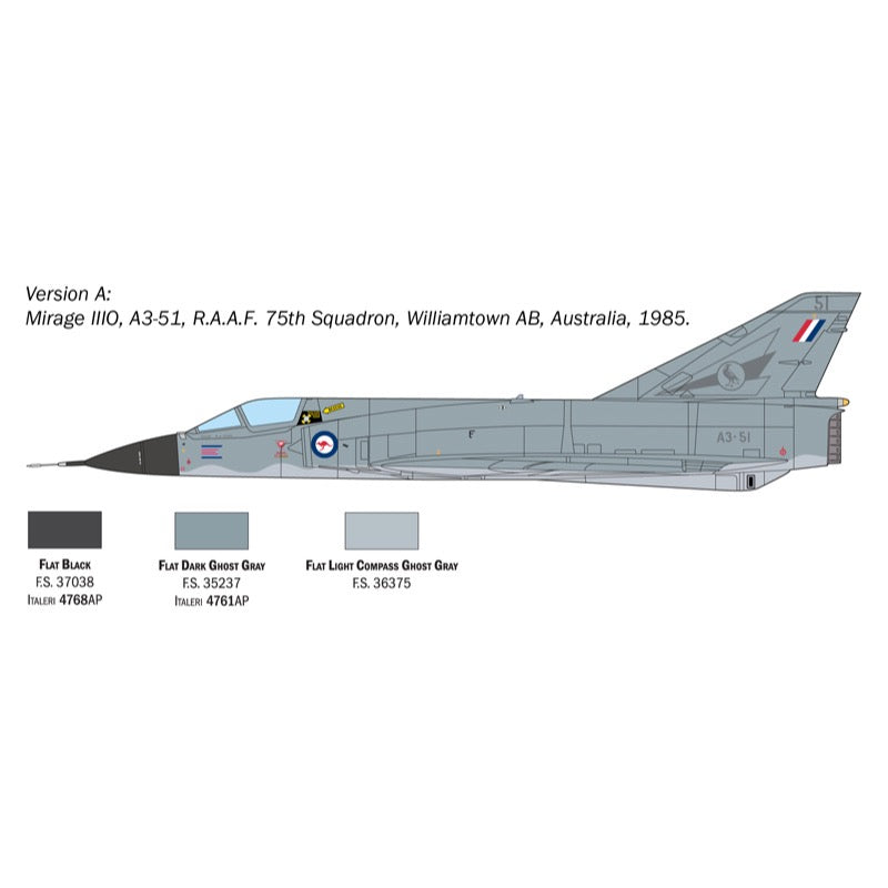 Italeri 2816S 1/48 Mirage III E