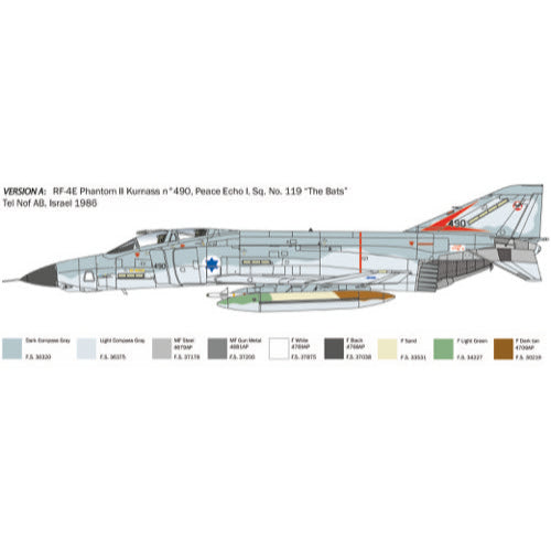 Italeri 2818 1/48 RF-4E Phantom II
