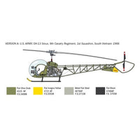 Italeri 2820S 1/48 OH-13 Sioux Korean War