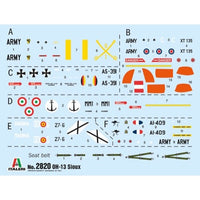 Italeri 2820S 1/48 OH-13 Sioux Korean War