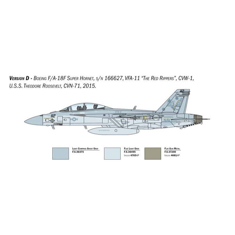 Italeri 2823S 1/48 F/A-18F U.S. Navy Special Colours