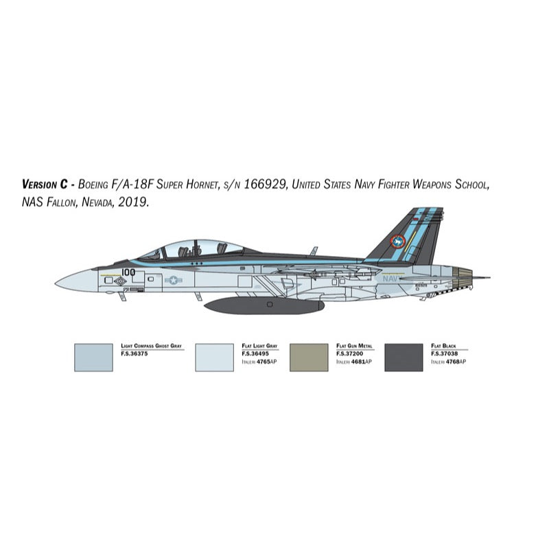 Italeri 2823S 1/48 F/A-18F U.S. Navy Special Colours