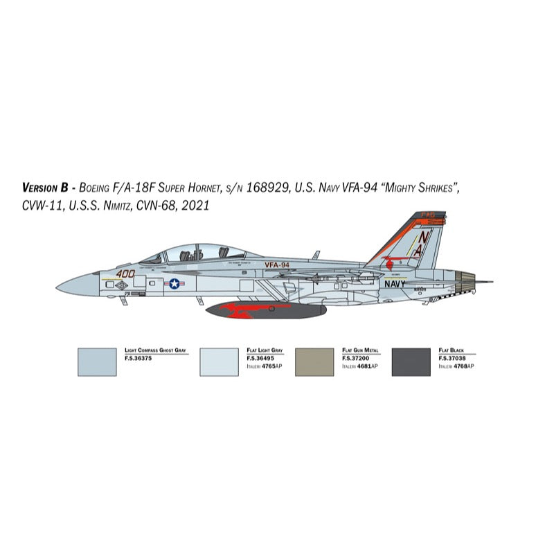 Italeri 2823S 1/48 F/A-18F U.S. Navy Special Colours