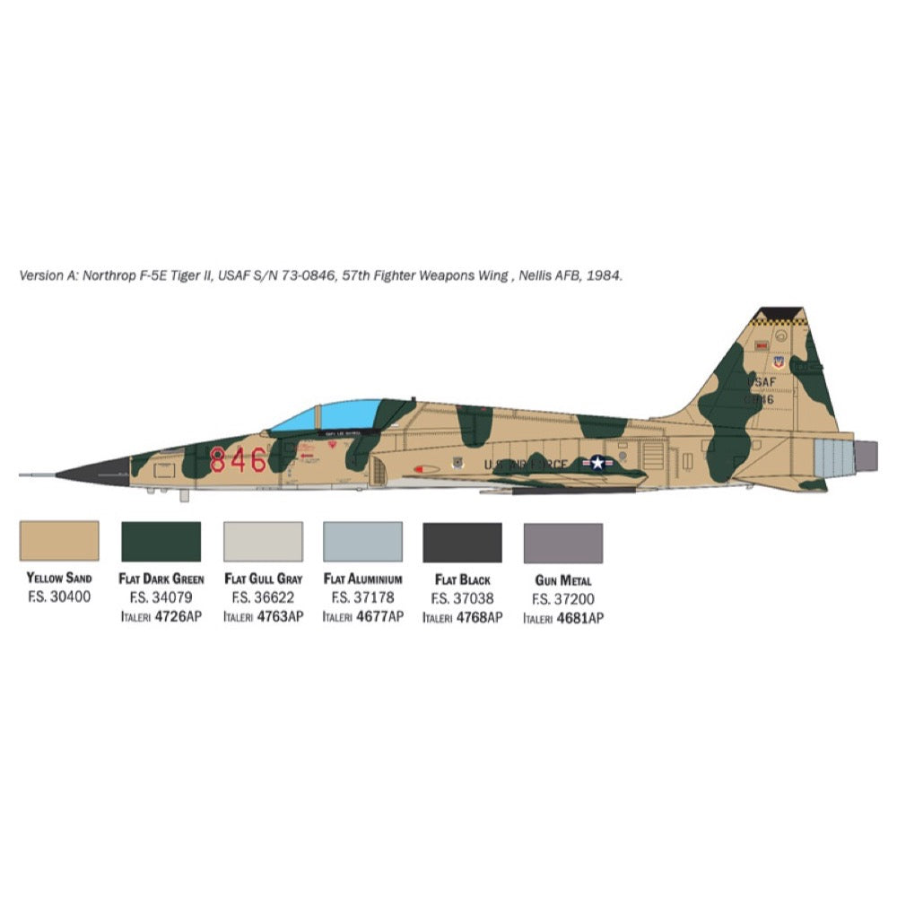 Italeri 2827 1/48 Northrop F-5E Tiger II