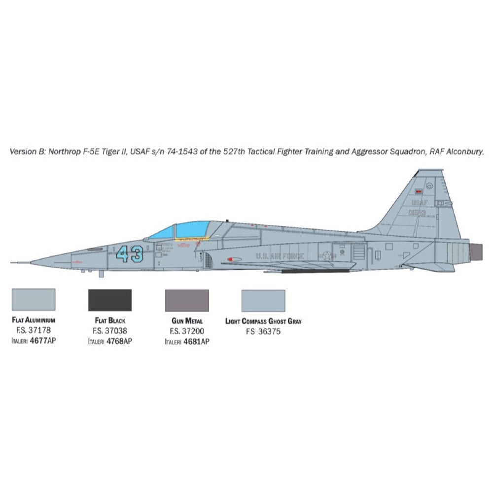 Italeri 2827 1/48 Northrop F-5E Tiger II