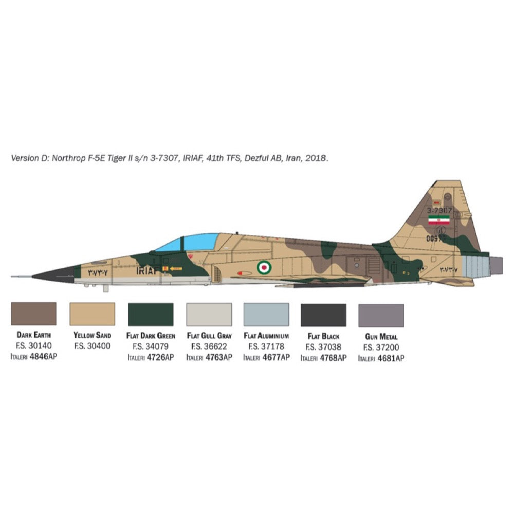 Italeri 2827 1/48 Northrop F-5E Tiger II