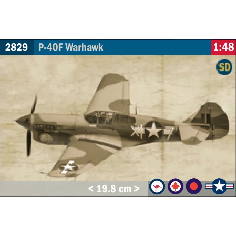 Italeri 2829 1/48 Curtis P-40F Warhawk
