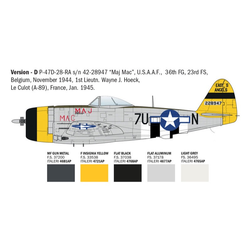 Italeri 2835S 1/48 P-47D Thunderbolt (E.T.O)
