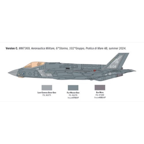 Italeri 2836S 1/48 Lockheed-Martin F-35A Lightning II