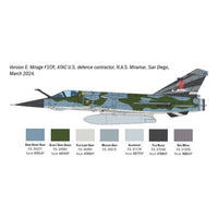 Italeri 2839S 1/48 Mirage F.1