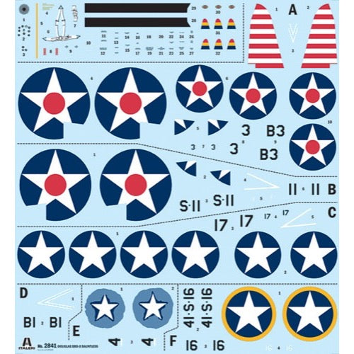 Italeri 2841S 1/48 USN SBD-3 Dauntless