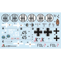 Italeri 2842S 1/48 Fiat CR.42 Falco Assault Night Fighter