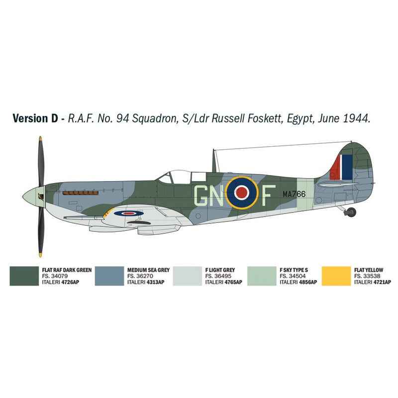 Italeri 2843A 1/72 Spitfire Mk. IX Aces