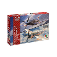 Italeri 1/72 P47 N and P51 D War Thunder Video Game Series w/Glue