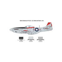 Italeri 1/72 P47 N and P51 D War Thunder Video Game Series w/Glue