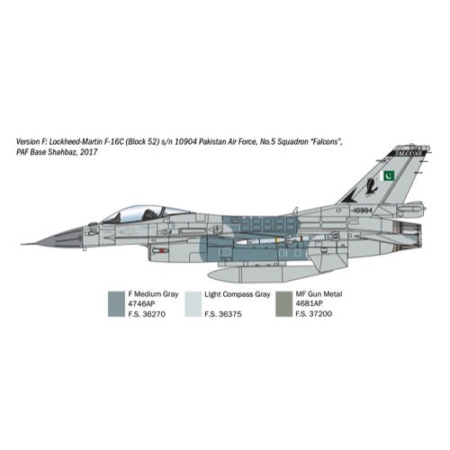 Italeri 35105 1/48 F-16C Fighting Falcon War Thunder Series