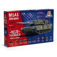 Italeri 35108 1/35 M1A1 Abrams includes Australian Decals War Thunder Series