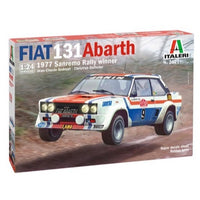 Italeri 3621S 1/24 Fiat 131 Abarth San Remo Rally Winner 1977